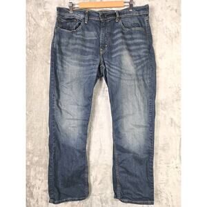 Levis 559 Jeans Relaxed Stretch Straight Leg Medium Wash Mens 36x30 *(37x29.5)*